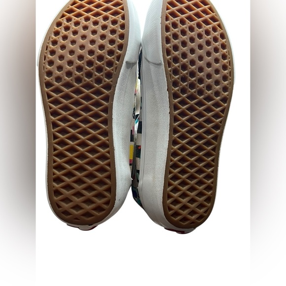 Vans Old Skool sneakers - multi-colored checkerboard pattern - Men’s size 4.5 - Picture 6 of 7